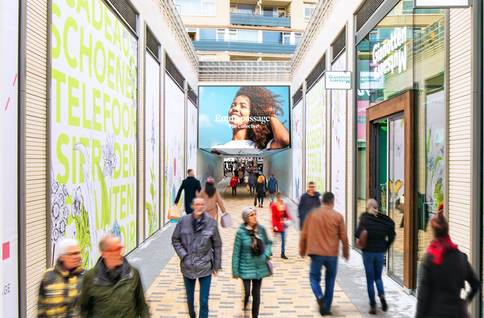 blowUP media expands digital OOH network The Collective® in Tilburg